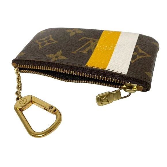 LOUIS VUITTON Pochette Cle Jaune Monogram Groom - Coin Case 357-073025 - Picture 5 of 7